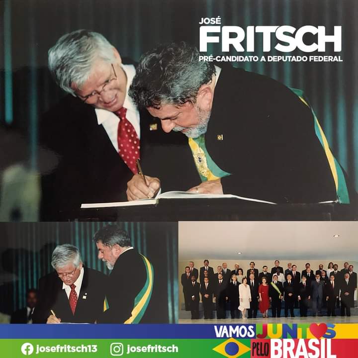 Dia da posse do nosso Presidente Lula em 2003 (Por José Fritsch)