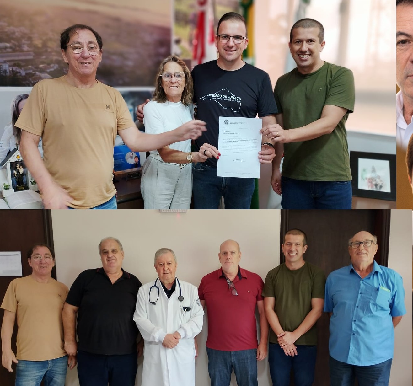 MORRO DA FUMAÇA É CONTEMPLADA COM DOIS PROJETOS DO ORÇAMENTO PARTICIPATIVO DO DEPUTADO FEDERAL PEDRO UCZAI